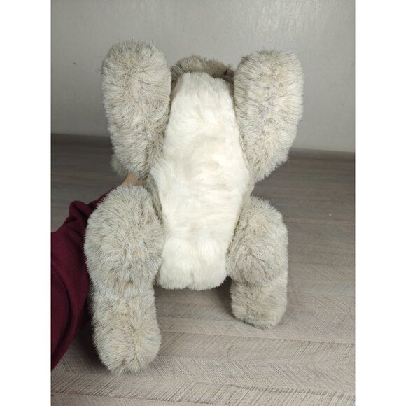 Vintage Gund Jointed Plush Bunny Easter Rabbit Beige Floppy Ears Soft Cuddly - Picture 8 of 10